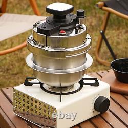 Stainless Steel Pressure Cooker 1.2L Induction Cookware Pots and Pan For Camping