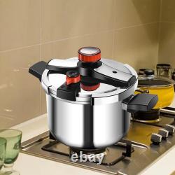 Stainless Steel Pressure Cooker Kitchen Cookware Large Capacity 100kpa Kitchen