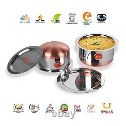 Stainless Steel Tope Cookware Set, 1.4, 1.9 L, 2 Piece