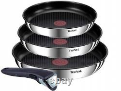 TEFAL INGENIO EMOTION 22/24/28 frying pan + Tefal accessories set 9 elements NEW