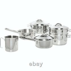 TRAMONTINA Six Pack Stainless Steel Cookware Set £300