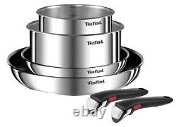 Tefal Ingenio Emotion 10-piece Cookware Set Frypans Saucepan Frying Pans, Handle