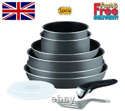 Tefal Ingenio l2049602 Set of 10 Pcs Cookware Saucepan Pots and Pan Set For UK