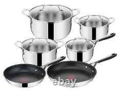 Tefal Jamie Oliver Cook 10 ELEMENTS 4 POTS WITH LIDES + 2x FRYING PAN
