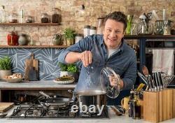Tefal Jamie Oliver Kitchen Essentials 10 Pcs Cookware Set Saucepan Stewpots Pots