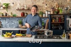 Tefal Jamie Oliver Kitchen Essentials 10 Pcs Cookware Set Saucepan Stewpots Pots