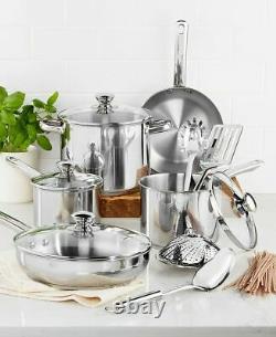 Tools Of The Trade Stainless Steel 13 Pc Cookware Set Pots and Pans, NEW