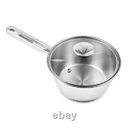 Tramontina Cookware Fry Pan, Saucepan, Casserole Pot Triple Layer Base Silver