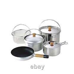 UNIFLAME 660232 fan5 DX Five cooking ware Set withTracking# New Japan