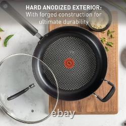 Ultimate Hard Anodized Nonstick Jumbo Cooker 5 Quart Cookware, Pots and Pans