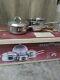 VINTAGE REGAL WARE 3 Ply 18-8 Stainless Steel 8pc Cookware Set STILL IN BOX