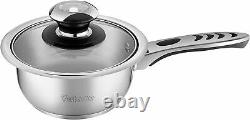 Velaze Haru 16 Stainless Steel Cookware Set Saucepan Pan Steaming Pot Salad Bowl