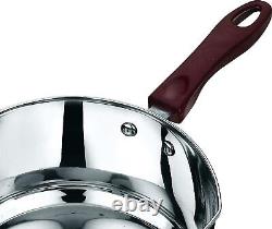 Vinod Stainless Steel Milkpan Set, 1L, set of 2, Cookware, kitchenware
