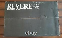 Vintage NOS Revere Ware Stainless Steel Copper Clad Bottom 8 Piece #3500497