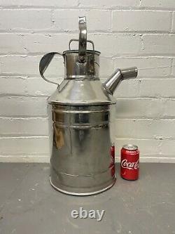 Vintage Showmans Stainless Steel Elgin Water Can Gypsy Romany Swing Pan