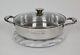 Wolfgang Puck Bistro Elite Stainless Steel 11 Casserole Skillet with Lid UNUSED