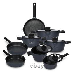 ZWIEGER Vesna a set of 5 pots with lids and aluminum pans