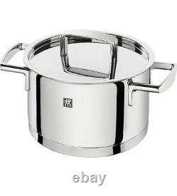 ZWILLING Stainless Steel Cookware Gloss Grey Set