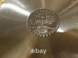 Zepter 5 pieces Stainless Steel cookware flatware W Thermo Control Lids