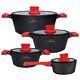 Zwieger OBSIDIAN 8 parts Cookware set Set NEW